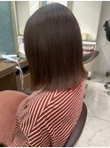 ナチュラル外はねボブ