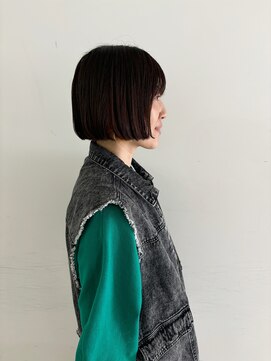 エンドリンク(endlink) イヤリングカラーぱつっとボブ