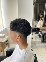 アイズ 海老名(AIZU)&nbsp;極道パーマ　メンズパーマ　メンズサロン　メンズカット　眉毛