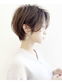 ショートボブ髪型20代30代40代50代前髪あり前髪なし面長丸顔小林