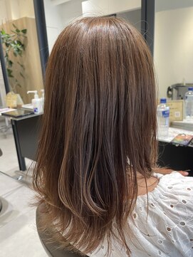 クラップス 弘明寺店(CLAPS) ダブルカラー×ミルクティーベージュカラー