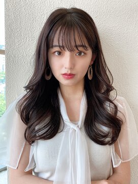 アフロート ディル(AFLOAT D'L) 美髪イヤリングカラーミニウルフ外ハネボブくびれヘア