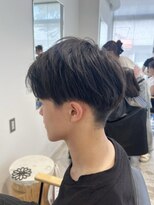 ビューバイネオリーブ 用賀店(Beau'r by neolive)&nbsp;ダークアッシュニュアンスパーマ韓国マッシュ《用賀》