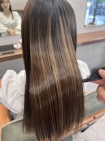 アンスリウム 吹田(Anthurium)&nbsp;セミロングヘア/大人可愛い/髪質改善/シースルーバング