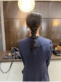タイト編みおろし/編みおろし/お呼ばれヘアセット
