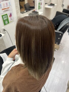 ケーアンドケー(K&K) 美革酸性ストレート×ブリーチ毛