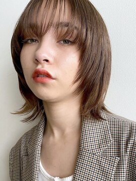 スミス 秋葉原(Smith) 外はねスタイル/大人可愛い/ミルクティーベージュ