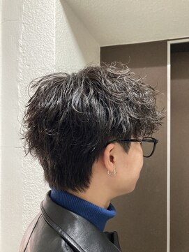 アレス バイ シカ 神戸三宮元町店(ALLES by Cica) シャドウパーマ