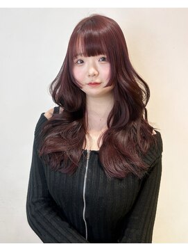 アクシス 栄店(`AXIS) [Rinoka] Pink lavender +ザクザクレイヤーカット
