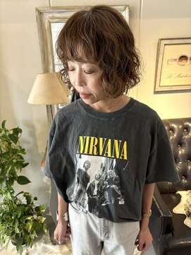 ヘアーデザイン シュシュ(hair design Chou Chou by Yone) コテ巻き風パーマ/デジタルパーマ/ボブパーマ/福岡パーマ