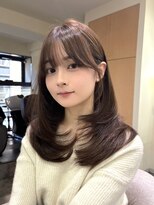 シュガー(Sugar)&nbsp;耳にかけても可愛いレイヤーカット/顔まわりレイヤー/大阪・梅田