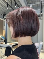 ヨキ(yoki.)&nbsp;レイヤーボブ×ピンクブラウン