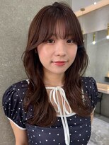 ロンドワン 三宮元町(Lond one) ロングヘア/レイヤーカット/顔周りカット/フェイスレイヤー/前髪