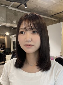 ゼストカロン(ZEST Kalon) natural straight × dark brown【吉祥寺/美咲】