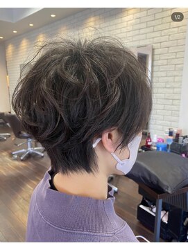 レコジョ(Recojo) ふわふわパーマxショートボブ