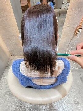 ロンド エスポワール 錦糸町(Lond espoir) □ マロンベージュ/ショート/前髪/レイヤー/髪質改善/縮毛矯正