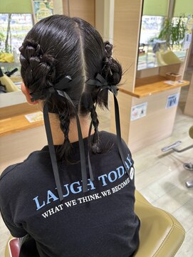 シュウ 安城店(Shu) リボンカチモリツイン