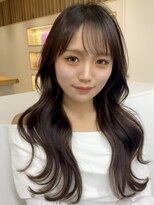 アビー(ABBEY3)&nbsp;顔まわり顔周り前髪カットミディアムレイヤーロングレイヤー