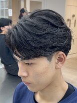 フィフスパーク(fifth PARK)&nbsp;渋谷フェザーパーマカルマパーマニュアンスパーマセンターパート