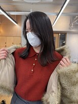 ヘアースペースブルーム プリュス 石橋店(HAIR SPACE BLOOM plus)&nbsp;石橋阪大前/ラベンダーカラー/白髪ぼかし/ハイライト/縮毛矯正