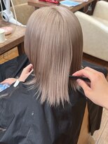 ネハス 名古屋栄店(nehus.) 学割ブリーチハイライト髪質改善ダブルカラーレイヤーカット