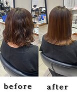 パーマ落としラボ アピッシュ 青山(apish)&nbsp;パーマ落とし/パーマお直し/パーマ戻し/ストレートヘア