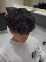 ウォーレン トリコミ ニューヨーク メン 大阪梅田店(WARREN TRICOMI NEW YORK MEN)&nbsp;シャドウパーマ