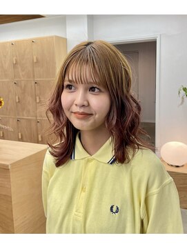 バド(bado) design  color (yellow × pink)