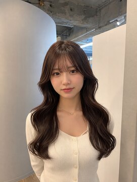 カノエ(canoe) ロングレイヤー×巻き髪