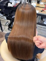 サンド クリア 横浜本店(sand clear) 毛先まで艶髪が続くプレミアム縮毛矯正