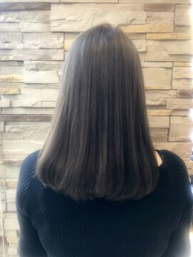 ウィル 都島店(WiLL) 20代30代40代【髪質改善】透明感たっぷり艶さらグレージュ