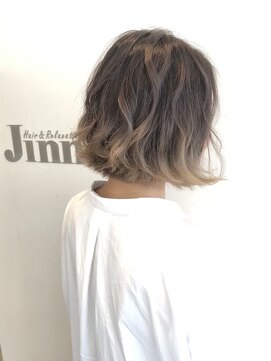 ヘアアンドリラクゼーション ジン(Jinn) グラデーション