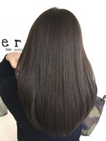 ジェルム ヘアーワークス(germe hair works)&nbsp;ツヤサラ美人セミロング