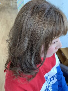 インプレス ちとせモール店(impres) ブルグレカラーでイメチェン○o。..。☆o○○o☆。.○o。.