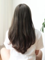 銀座大人可愛い小顔濡れ髪ウェットヘア艶カラーワンカールロブ