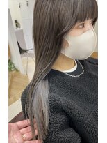 ニコフクオカヘアーメイク(NIKO Fukuoka Hair Make)&nbsp;「NIKO」インナーグレーシルバー