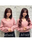 こっくりブラウン#シールエクステ #大人かわいい#韓国#梅田