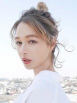 アース 三軒茶屋店(HAIR&MAKE EARTH) 三軒茶屋_レディース_ハイトーン_ブリーチ_ヘアアレンジ_セット
