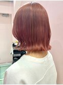 ダブルカラーミルクティーピンクベージュカラーケアブリーチ韓国