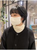 【依田友海】スウィングショート×ダークブラウン