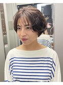 ショートヘア/ハンサムショート/ショートパーマ