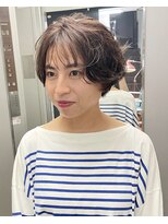 ナループロアボタン(Nalu pu loa BOTAN)&nbsp;ショートヘア/ハンサムショート/ショートパーマ