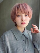 ソヨン さいたま新都心店(SOYON)&nbsp;ホワイトピンク丸みショート