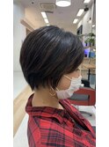 爽やかショートボブ
