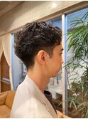 メンズカットメンズパーマ大人メンズベリーショート 30