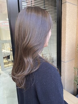 リアン(lien) layer / レイヤーカット 透明感 アッシュカラー