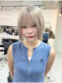 縮毛矯正履歴でも◎髪質改善ダブルカラーカット【神栖美容室】