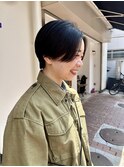 センターパートショート