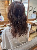 レイヤーパーマスタイル