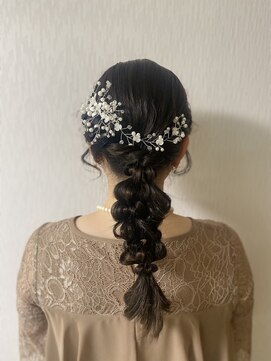 ミークスタイルヘアー(Miiku.style.hair) 洋装パーティーヘアセット